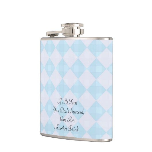 "最初にあなたで"レトロのフラスコを成功してはいけない フラスク (左)