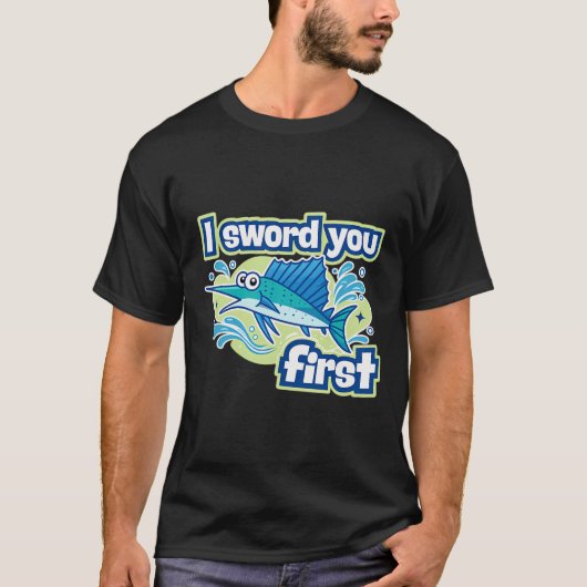 最初にあなたを剣で斬った Tシャツ (正面)
