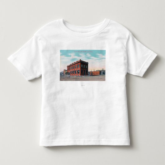 最初におよびIの通りCornerLind、WA トドラーTシャツ (正面)