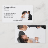 最初にキスのBusinesカード 名刺 (正面/裏面)