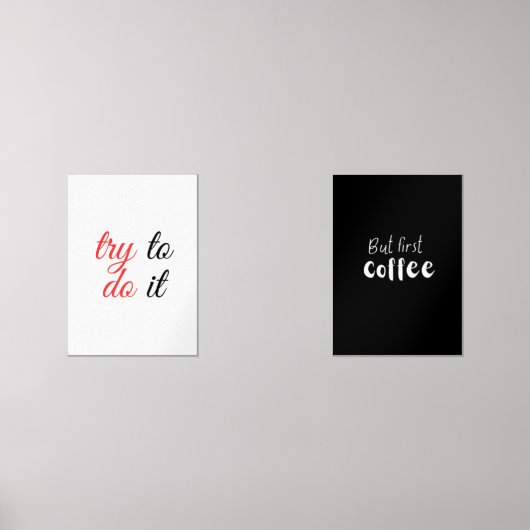 最初にコーヒーを入れる (正面)