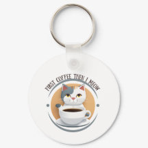最初にコーヒーを飲んだら可愛い猫が出てくる