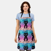 最初にコーヒーを飲んでから飲んでやるよ エプロン (着用した状態)