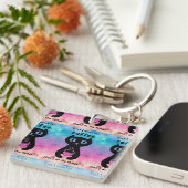 最初にコーヒーを飲んでから飲んでやるよ キーホルダー (正面右)