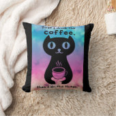 最初にコーヒーを飲んでから飲んでやるよ クッション (ブランケット)