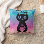 最初にコーヒーを飲んでから飲んでやるよ クッション (ブランケット)