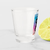 最初にコーヒーを飲んでから飲んでやるよ ショットグラス (左)