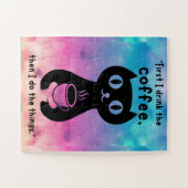 最初にコーヒーを飲んでから飲んでやるよ ジグソーパズル (横)