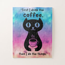 最初にコーヒーを飲んでから飲んでやるよ ジグソーパズル