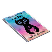 最初にコーヒーを飲んでから飲んでやるよ ノートブック (右側)