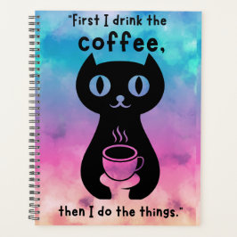 最初にコーヒーを飲んでから飲んでやるよ プランナー手帳