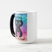 最初にコーヒーを飲んでから飲んでやるよ モーフィングマグカップ (正面左)