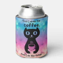 最初にコーヒーを飲んでから飲んでやるよ 缶クーラー