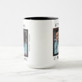 最初にスワイプで愛オンラインカップルのバレンタインマグ マグカップ (中央)