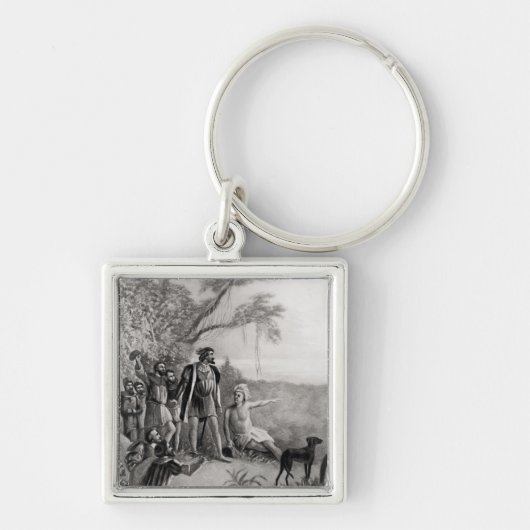 最初にバルボアの太平洋の視力 キーホルダー (正面)