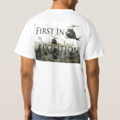 最初に位置で Tシャツ (裏面)