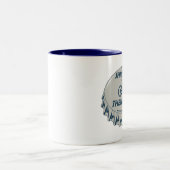 最初に共有してからオープンマウンテンサイクリング ツートーンマグカップ (中央)