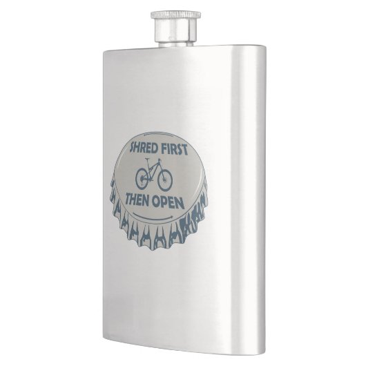 最初に共有してからオープンマウンテンサイクリング フラスク (左)