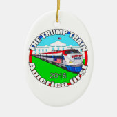 最初に切札のペニーアメリカ セラミックオーナメント (正面)