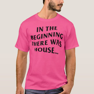 最初に家があった – Edmフロントバック Tシャツ
