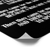 最初に彼らは社会人に対し離れて来の演奏を話行った ポスター (角)