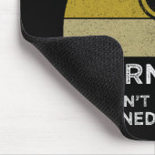 最初に彼ら来は記者たちのために マウスパッド (コーナー)