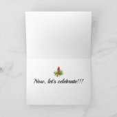 最初に恋が始まり、次にお祝いが始まる シーズンカード (内部)