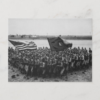 最初に戦う – 米海兵隊 – 1918 ポストカード