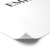 最初に来ピザリハ来ーサーサルディナーを愛す ポスター (角)