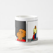 最初に目覚めて下さい コーヒーマグカップ (中央)