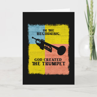 最初に神はトランペットを作った カード