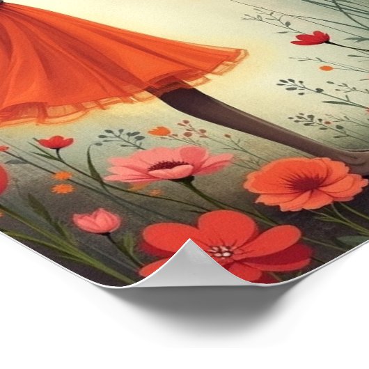 最初に神を求める ポスター (角)