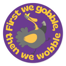 最初に私たちはガブルし、次に私たちは感謝の気持ちをおもしろいぐらつく