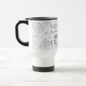 最初に私はコーヒーを飲みますそれから私が事のマグをする トラベルマグ (左)