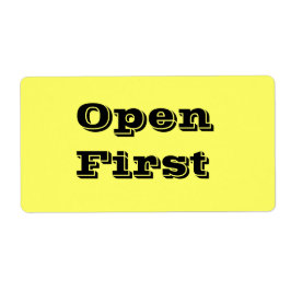 最初に移動するラベルを黄色で開く ラベル