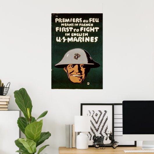 最初に英語で戦う ポスター (ホームオフィス)