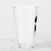 最初に飲み、次にパドル タンブラーグラス (右)