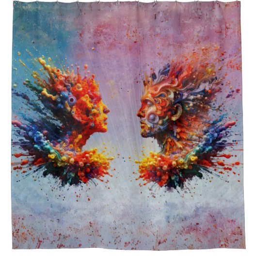 最初に… シャワーカーテン (正面)