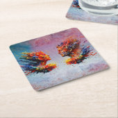 最初に… スクエアペーパーコースター (アングル)