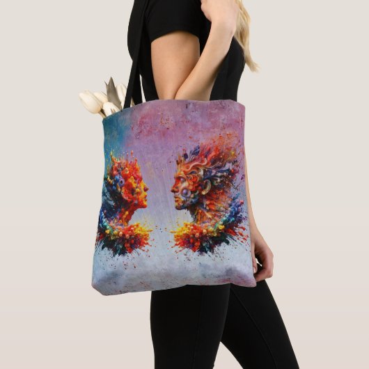 最初に… トートバッグ (クローズアップ)