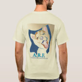 最初にARFの年次限定版のワイシャツ Tシャツ (裏面)