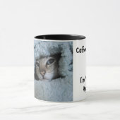 最初にIMG_0318、コーヒーおよびベーコンまたは私はGoi…ではないです マグカップ (中央)