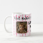 最初のおばあちゃんの母の日：愛あなたナニー コーヒーマグカップ (左)