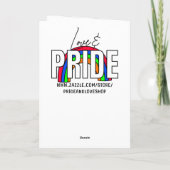 最初のおめでとうショーのドラッグあなたは素晴らしかった カード (裏面)