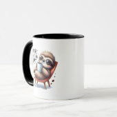 最初のおもしろいコーヒー マグカップ (正面左)