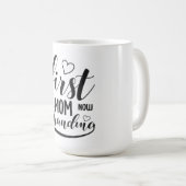 最初のお母さんおばあちゃん コーヒーマグカップ (正面右)