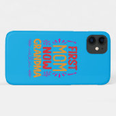 最初のお母さん今おばあちゃん、おばあちゃん母の日のプレゼント Case-Mate iPhoneケース (裏面(横))