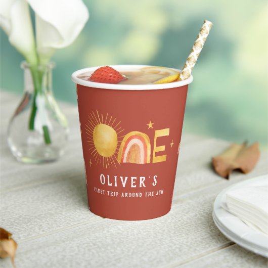 最初ののまわりに旅 |誕生日パーティー  紙コップ (インサイチュ)