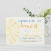 最初ののまわりに日帰り、最初の誕生日、太陽。 招待状 (スタンド正面)