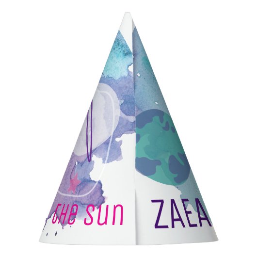 最初ののまわりに日旅 – パーティー帽子 パーティーハット (裏面)